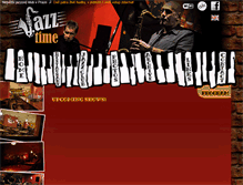 Tablet Screenshot of jazztime.cz